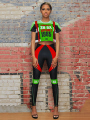 Motorcycle Running Tight Sexy Sport Suit