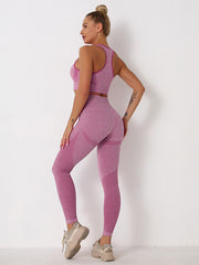 5 Colors Sleeveless U-Neck Yoga&Gym Suits