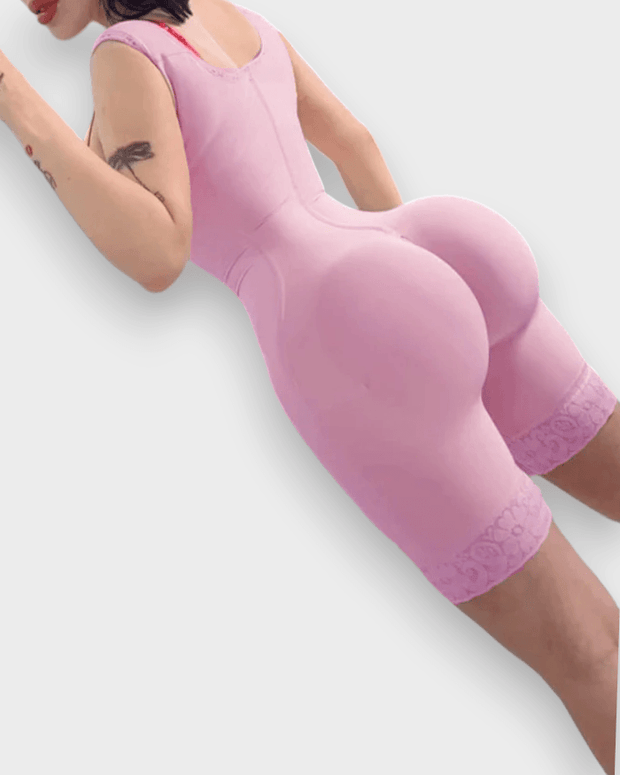 Hourglass Deluxe Rosé - Mid-leg Shapewear