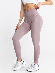 Skinny Wrap Yoga Bottoms High-Waisted Solid Color Leggings