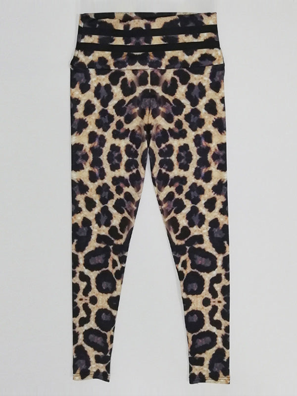 Empire Leopard Slim Dance Athletic Leggings