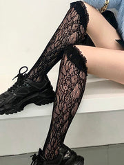 See-Through Sexy Lace Stockings