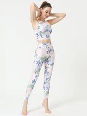 Floral Printed Top & Legging Suits