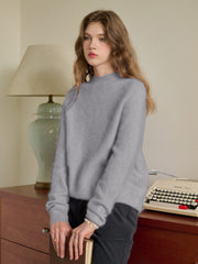 Izabella Round Neck Wool Sweater