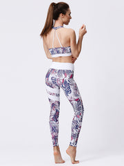 Floral Printed High Waist Leggings