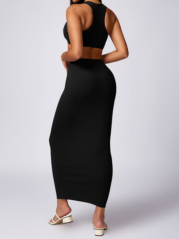 Bodycon Skinny Solid Color Skirts