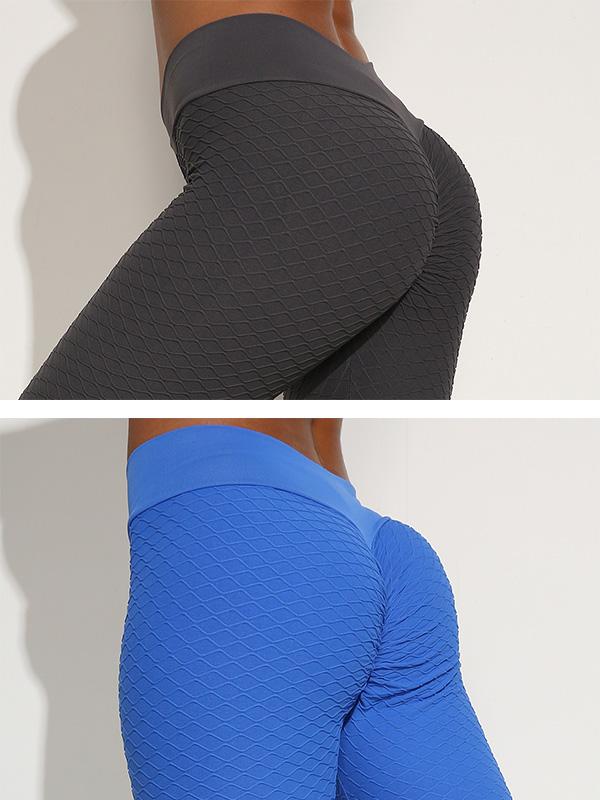 Solid Breathable Sports Leggings