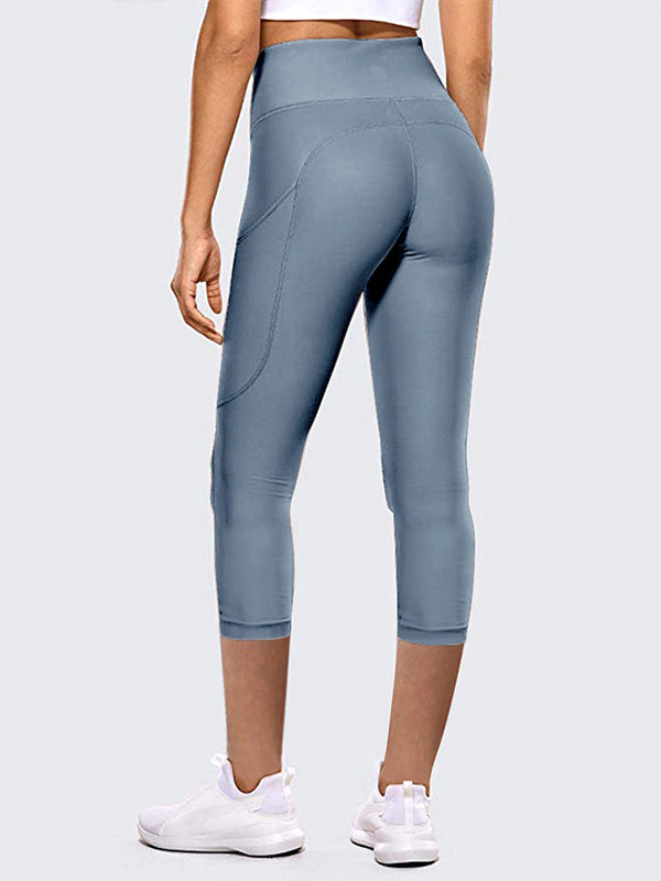 Buttock Lifting High Waist  Capri Pants  Leggings