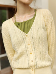 【Final Sale】Emma Cable Knit Cardigan