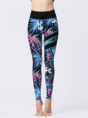 Floral Printed High Waist Leggings