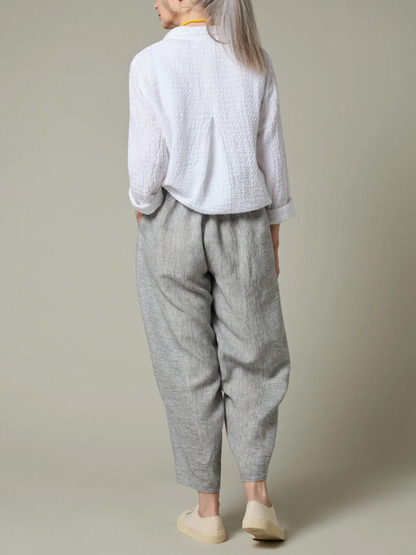 Casual Comfortable Cotton Linen Simple Women's Pants