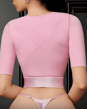 Hourglass Shaping Blouse Deluxe Rosé