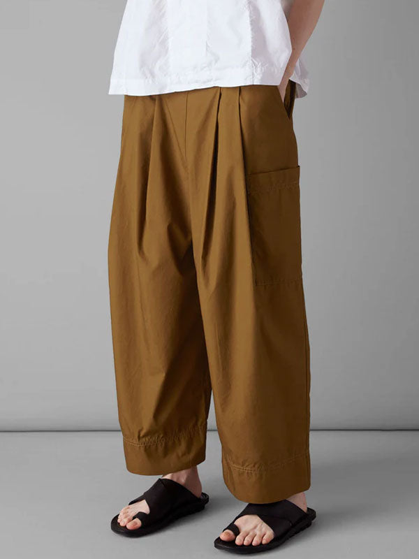 Pleated Minimalist Home Ladies Pants