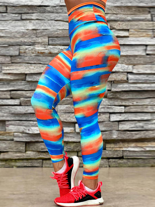 Skinny Leg Printed Leggings