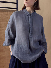 Loose Daily Casual Ladies Shirt