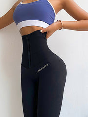 Girdling High Waist Buttock Lifting Tight Fitting Leggings