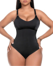 Comfy Tummy Control Shapewear Thong Bodysuit With Built-In Bra | Daily Use