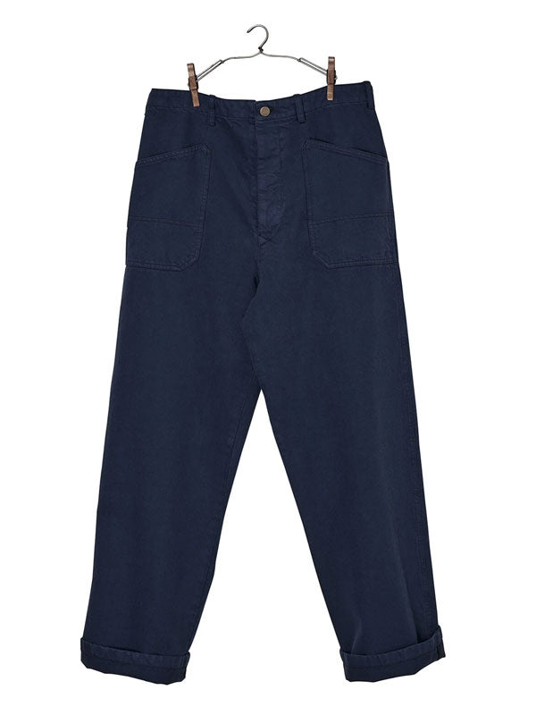 Simple Vintage Workwear Women's Pants