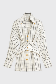 Abraha Corset Mini Shirtdress