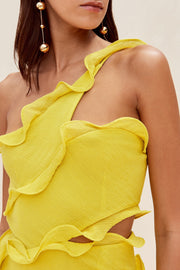 Alaina One Shoulder Maxi Dress