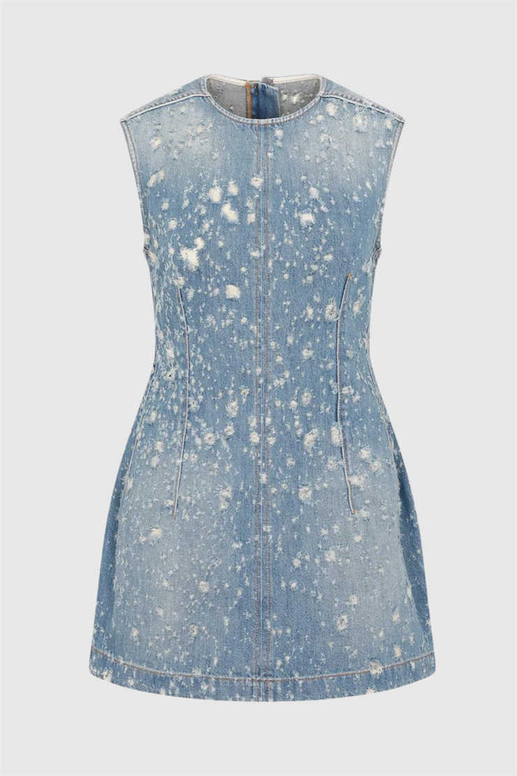 Braela Denim Sleeveless Mini Dress