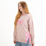 Merry Christmas Side Slit Crewneck Sweatshirt