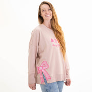 Merry Christmas Side Slit Crewneck Sweatshirt