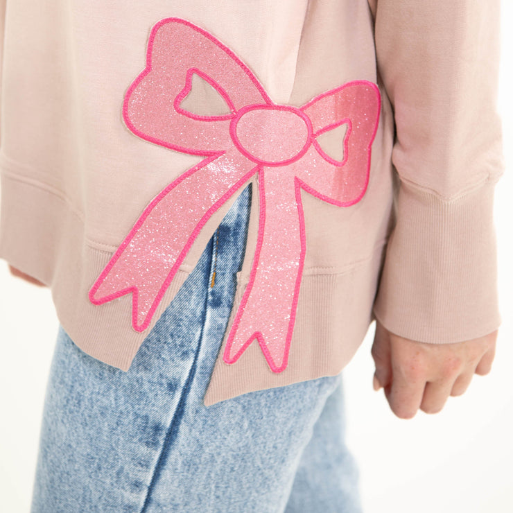 Merry Christmas Side Slit Crewneck Sweatshirt