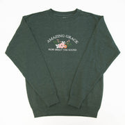 Amazing Grace Embroidered Crewneck Sweatshirt