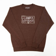 Simply Blessed Embroidered Crewneck Sweatshirt