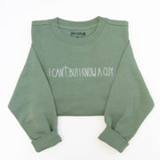 I Know a Guy Embroidered Crewneck Sweatshirt