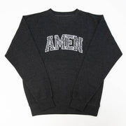 Amen Varsity Embellished Crewneck Sweatshirt