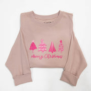 Merry Christmas Side Slit Crewneck Sweatshirt