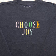 Choose Joy Embroidered Crewneck Sweatshirt