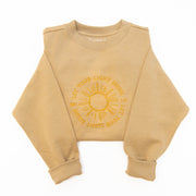 Let Your Light Shine Embroidered Crewneck Sweatshirt