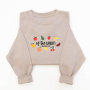 Fruit of the Spirit Embroidered Crewneck Sweatshirt