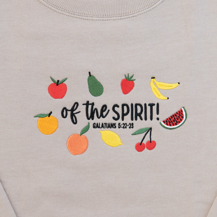 Fruit of the Spirit Embroidered Crewneck Sweatshirt