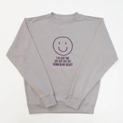 Joy Joy Joy Embroidered Crewneck Sweatshirt