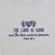 The Lord is Good Embroidered Crewneck Sweatshirt
