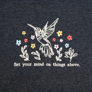 Things Above Embroidered Crewneck Sweatshirt