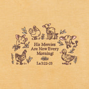 His Mercies are New Farm Embroidered Crewneck Sweatshirt