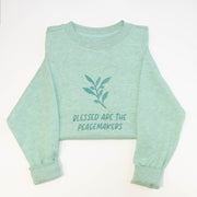 Peacemakers Embroidered Crewneck Sweatshirt