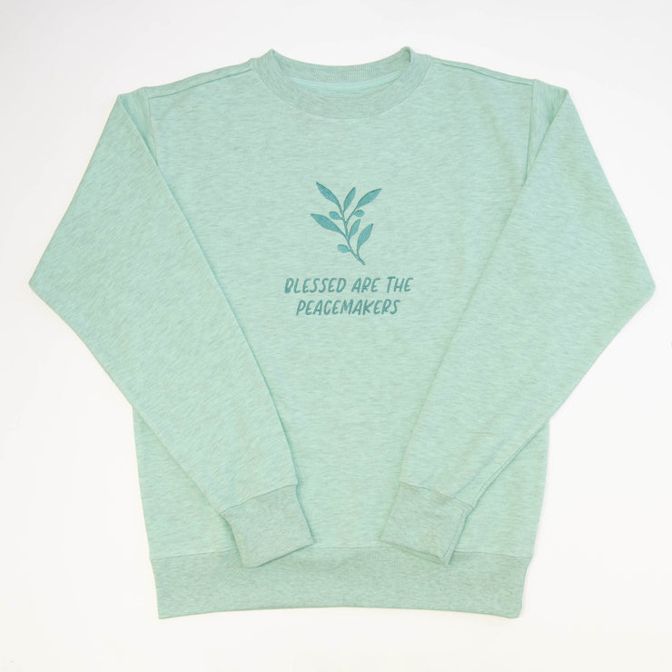 Peacemakers Embroidered Crewneck Sweatshirt