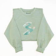 How Far You've Come Embroidered Crewneck Sweatshirt