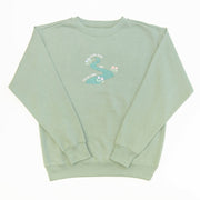 How Far You've Come Embroidered Crewneck Sweatshirt