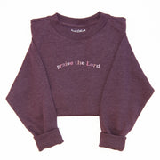 Praise the Lord Embroidered Crewneck Sweatshirt