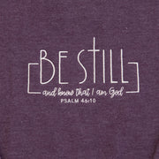 Be Still Embroidered Crewneck Sweatshirt