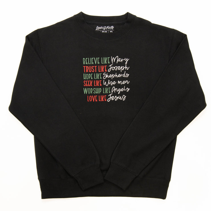 Believe Like Mary Sweatshirt