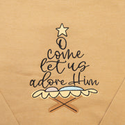 O come Let Us Adore Him Sweatshirt