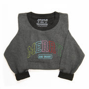 Merry and Bright Varsity Sweatshirt